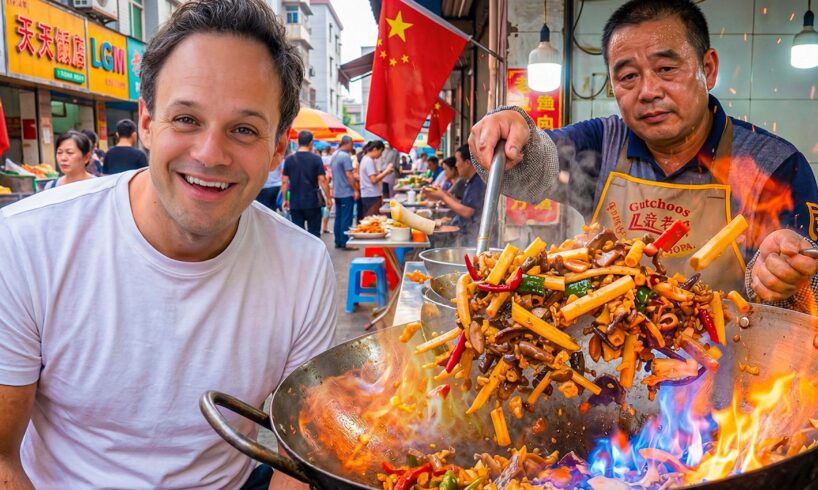 Chinese Street Food Heaven!! 14 Hour Chinese Food Tour in Guizhou, China!