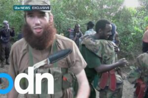 Death of British jihadi Thomas Evans captured on camera