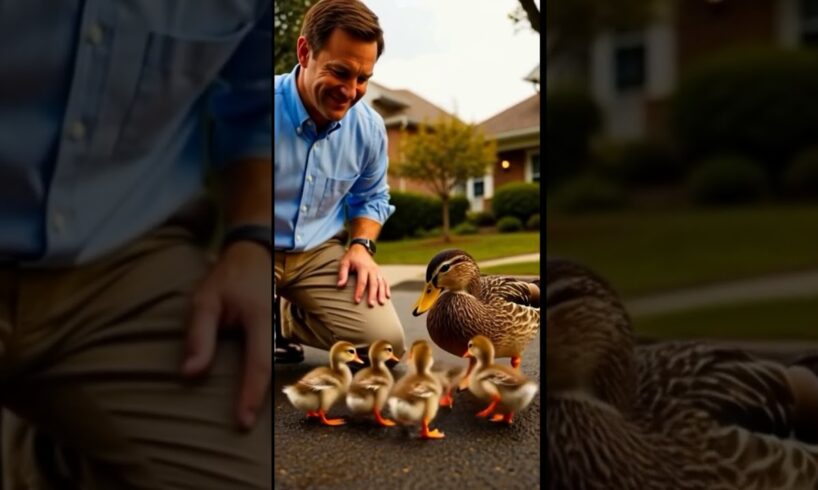 Ducklings Stuck in Drain Rescued by Kind Man | Emotional Animal Rescue Story