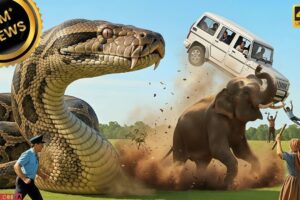 Giant Elephant vs King Cobra | Wild Animal Attack & Rescue | Realistic Wildlife Battle
