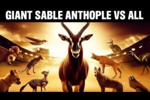 Giant Sable Antelope BRAWL! 10 Brutal Animal Battles!