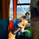 Golden Retriever Stops Ferris Wheel — Removes Dangerous Bag #dog #goldenretriever #rescue #police