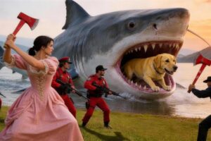 Heroic Rescue Team Saves Mother Dog from a Giant Shark in a Breathtaking Rescue | Episode 16