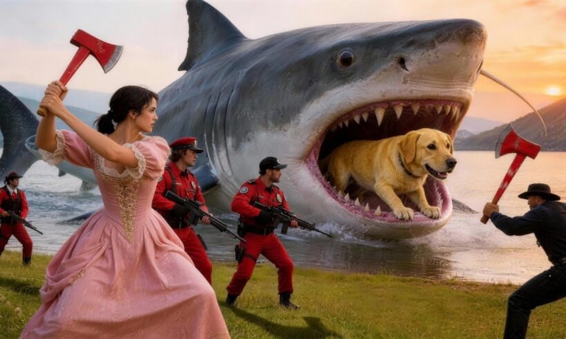 Heroic Rescue Team Saves Mother Dog from a Giant Shark in a Breathtaking Rescue | Episode 16