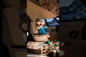 How a child caused a plane crash