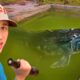 I Caught The Worlds DEADLIEST Fish in an Abandoned Pool!