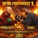 KING VS TURBULENTIE | HFDB FIGHTNIGHT 1 | #OPENWEIGHT 75KG VS 110KG 😱