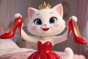 Lovely Kitten Doing Makeup for the First Time 🐱💄