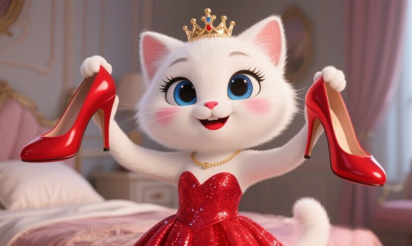 Lovely Kitten Doing Makeup for the First Time 🐱💄