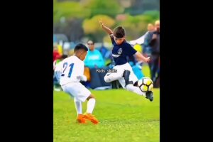 Mind-Blowing Football Skills by Kids 🔥 #football #shorts #footballshorts #viralvideo