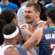 Nikola Jokic SO HEATED with OKC after Lu Dort cheap shot and Dort gets ejected