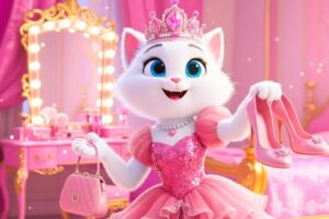 😱 OMG!💄Cute Kitten Try Makeup for the First Time in life | Ai cat story🐱#CatStory#aicatstory