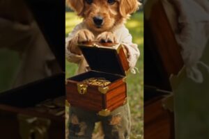 “Puppy Finds Coins! 🐶💰”