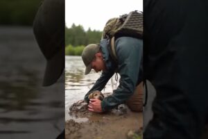 Puppy Stuck in Mud Cries for Help #rescue #animals #heartwarming