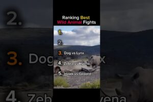 Ranking Best Wild Animal Fights!💀
