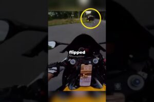 Real Hero:Biker Saves Trapped Mother and Child ❤️#shorts #biker #motorcycle #accident