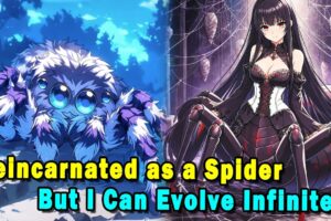 Reincarnated as a Spider, But I Can Evolve Infinitely! #anime #Manga #animerecap