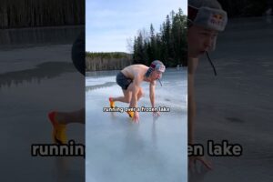 Sprinting On ICE 🥶