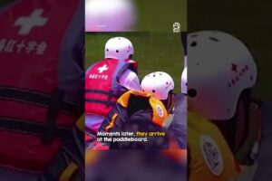 Stranded Dog Saved from Rising Floodwaters ❤️🙏