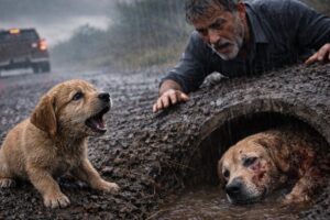 This Puppy Led a Man to Its Dying Mother