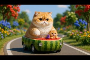 Tiny Kitten and Mom Save a Hurt Bird – Emotional Animal Rescue Story"