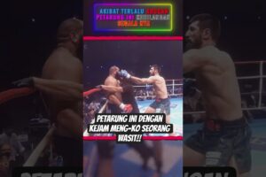 Tumbang mengenaskan - Petarung ini menerima karma setelah begitu arogan menghina lawannya #shorts