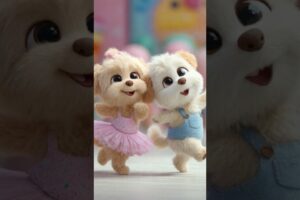 Two Cutest Puppies Dancing Together 🐶💃 You’ll Watch This Twice! 😍