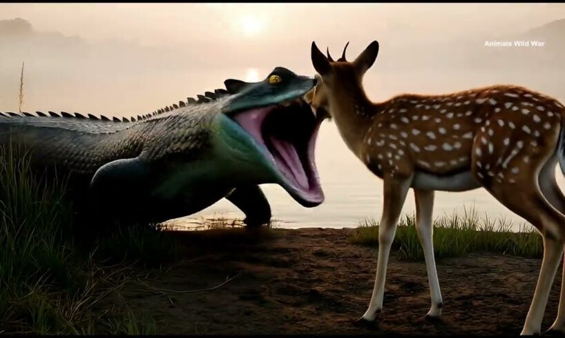 UNBELIEVABLE! Epic Wild Animal Fights Caught on Camera 🦁🔥😱 #viral #trending #video