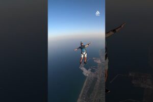 When the sky becomes your playground #livingontheedge