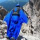 Wingsuit Flight - straight & steep line