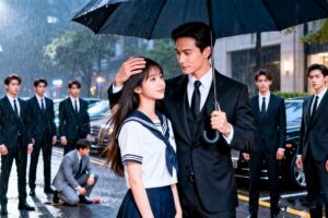 Abandoned in the Storm, My 5 CEO Brothers Arrived, Beat Up the Scumbag & Took Me Home!