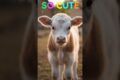Cute Baby Calf Playing 🐄💖 | Most Adorable Village Animal Reel 😍" #animals #viralvideo #shorts