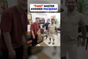 "Fake" master avoided pacquiao