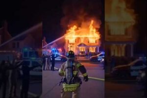 Firefighter Saves Dog from Burning House 🔥🐶
