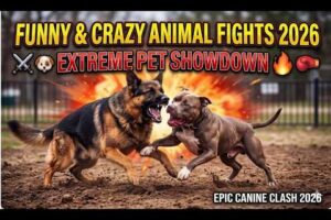 Funny and Crazy Animal Fights 2026 | Extreme Pet Showdown #FunnyAnimals #PetShowdown
