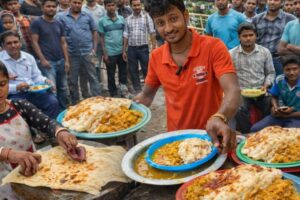 Hardworking Ratan Dar Petai Porota , পরিশ্রম বিফলে যায় না , রাজমিস্ত্রি থেকে পরোটার দোকান