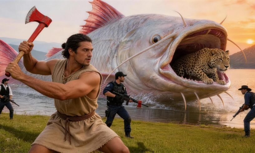 Heroic Team Saves Mother Leopard from a Giant Catfish in a Dangerous Rescue | Episode 13