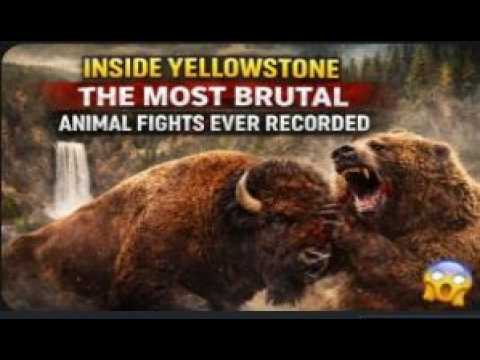 Inside Yellowstone: The Most Brutal Animal Fights Ever Recorded