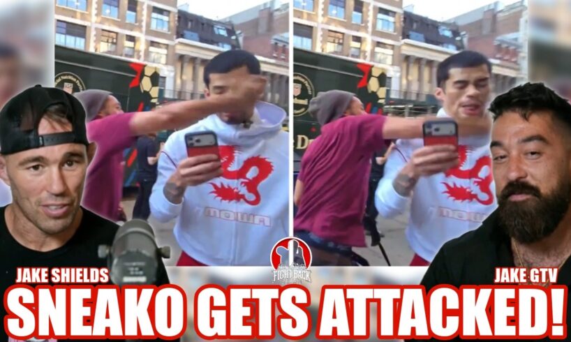 Jake Shields & JakeGTV Lose It Watching Sneako Get Sucker Punched!