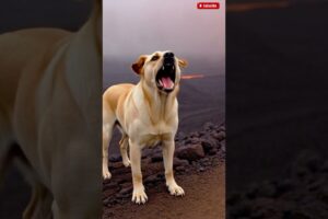 Labrador Rescues Bald Eagle from Lava Pool | Emotional Animal Rescue