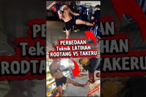 Latihan Rodtang Vs Takeru menjelang pertarungan #shorts
