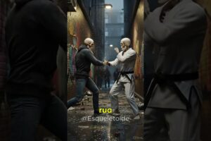 Lutador de rua vs praticante de jiu jitsu