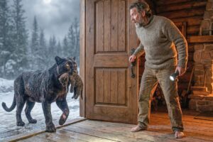 Mother Black Panther Seeks Help at Man's Door for Dying Cub | Animal Rescue Story Film