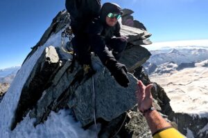 My Most Brutal Wingsuit Flight Ever | Täschhorn 4491m | Swiss