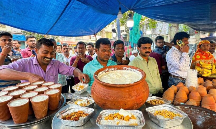 People Going Crazy for Doi Chire Kola in Kolkata | Summer Special Street Food