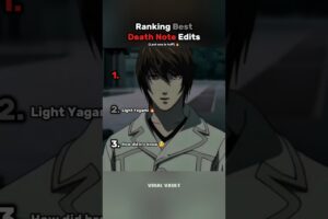 Ranking Best Death Note Edits 🔥 Part 2