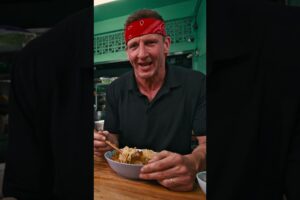 Thai Noodles with CRISPY PORK!!