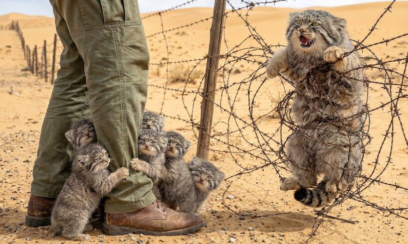 The Pallas’s Cat Kittens Refused To Leave Until Their Mother Was Rescued| Animal Rescue Film