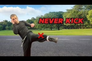 Why You Should NEVER Kick In A Street Fight