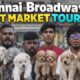 World’s Cutest Puppies at Pet Market Chennai 🐶 | Full Tour #madrasjunction